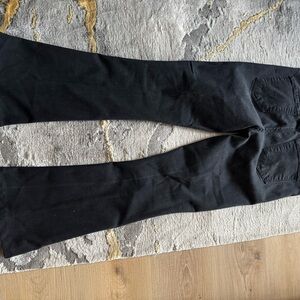 MOTHER Black Flare & Wide Leg Jeans